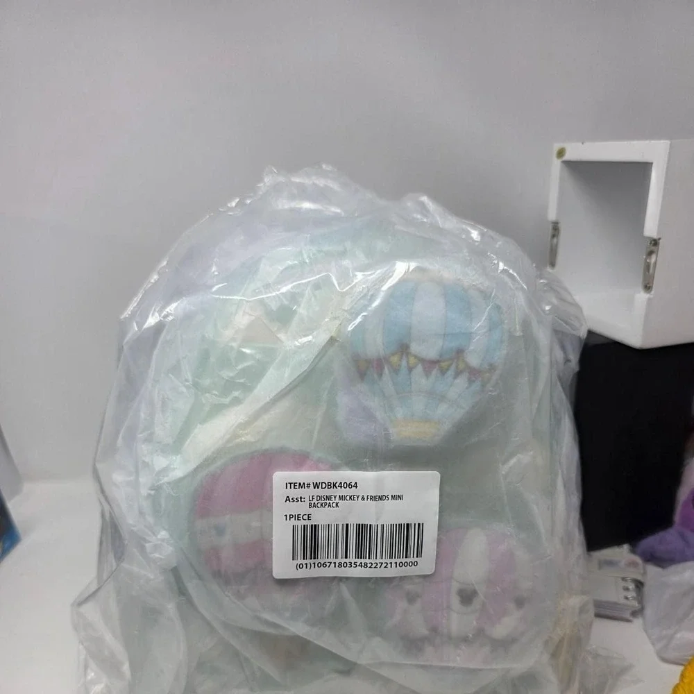 Loungefly Disney Mickey Mouse & Friends Hot Air Balloon Trio Mini Backpack